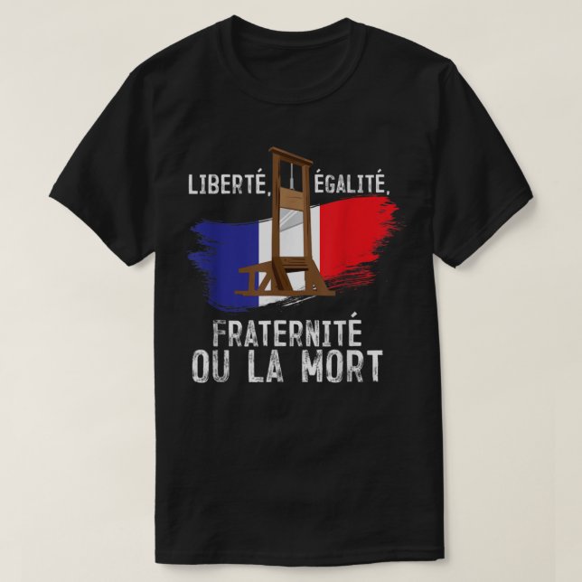 Die Bruderschaft der Freiheiten in Frankreich T-Shirt (Design vorne)