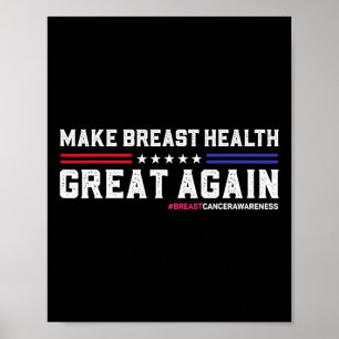 Die Brustgesundheit wieder großartig machen Poster