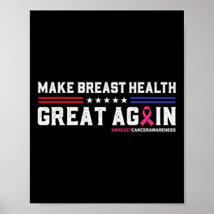 Die Brustgesundheit wieder großartig machen Poster