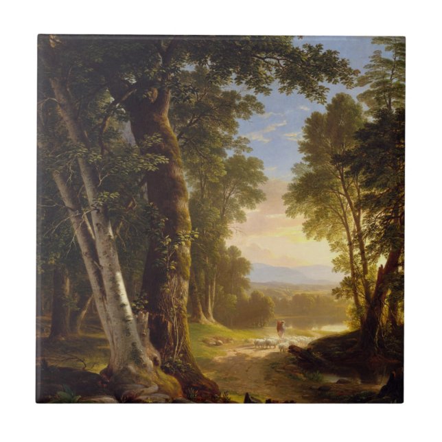 Die Buchen Fliese (Vorderseite)