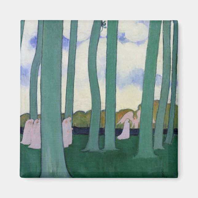 Die Buchen von Kerdual, 1892 Magnet (Vorne)