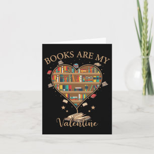 Die Bücher sind mein Valentiner Valentinstag Libra Karte