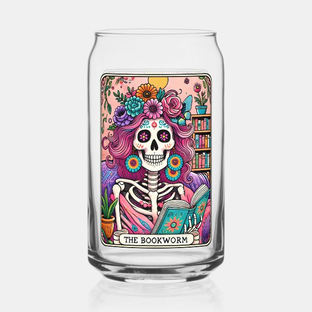 Die Bücherwurm Dosenglas (Vorderseite)