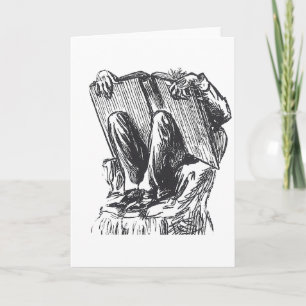 Die Bücherwurm Karte