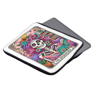 Die Bücherwurm Laptopschutzhülle