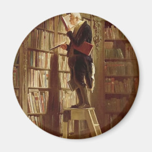 Die Bücherwurm Magnet