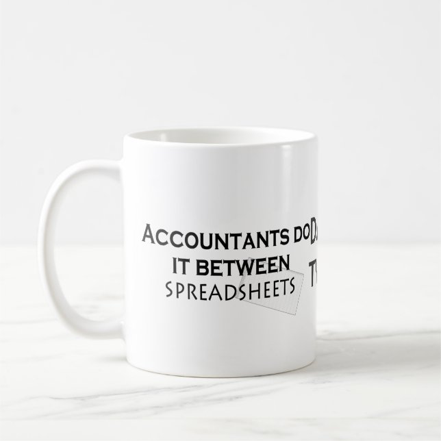 Die Buchhalter machen das! Tasse (Links)