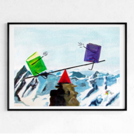 Die Buchhaltung des Poster Art Balance