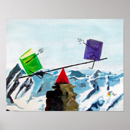 Die Buchhaltung des Poster Art Balance