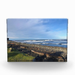 Die Bucht direkt am Meer, Oregon Fotoblock