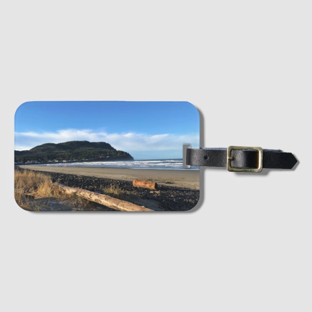 Die Bucht direkt am Meer, Oregon Gepäckanhänger (Vorderseite (Horizontal))
