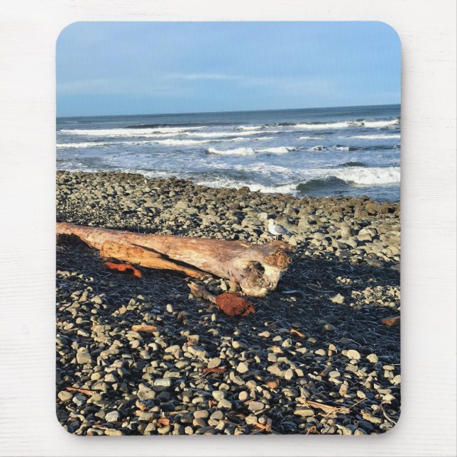 Die Bucht direkt am Meer, Oregon Mousepad (Vorne)