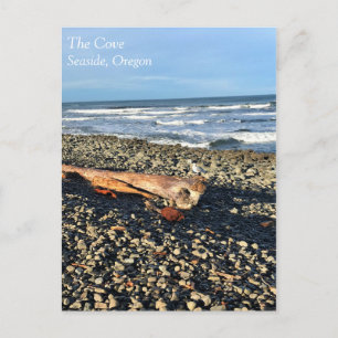 Die Bucht direkt am Meer, Oregon Postkarte