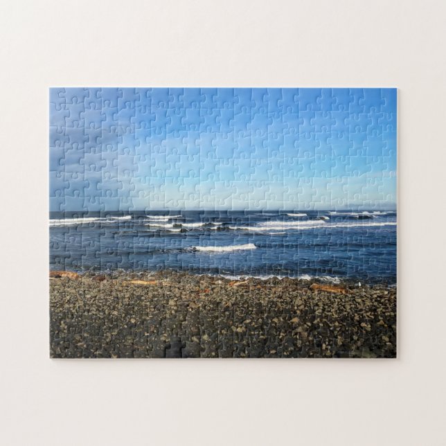 Die Bucht direkt am Meer, Oregon Puzzle (Horizontal)