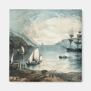 Die Bucht von Annapolis, c.1880 Magnet