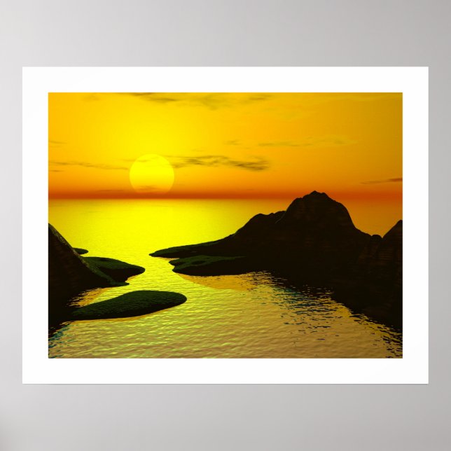 Die Bucht von Eros Poster (Vorne)