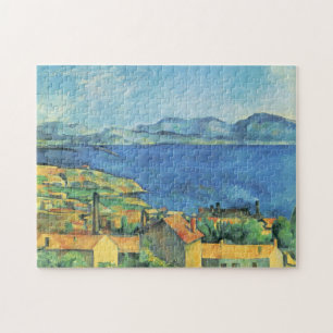 Die Bucht von Marseille von Paul Cezanne Puzzle