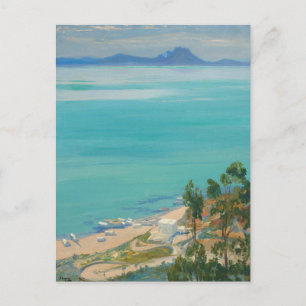 Die Bucht von Tunis am Morgen   Sir John Lavery Postkarte
