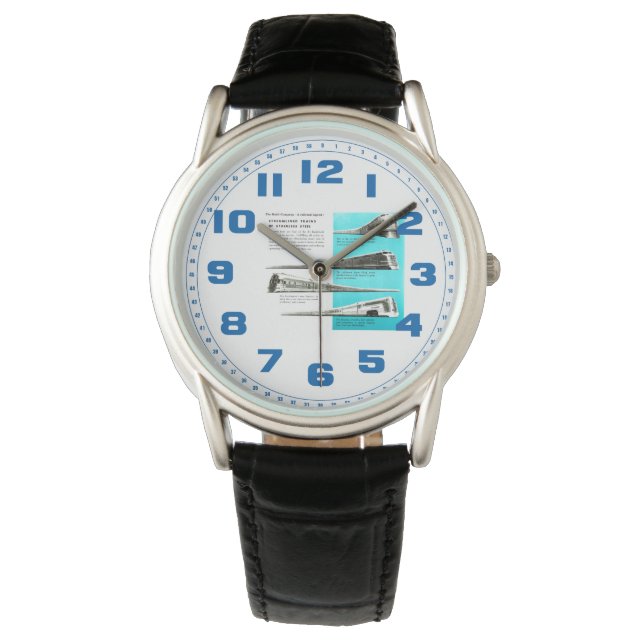 Die Buddgesellschaft - ein Eisenbahnbündnis Armbanduhr (Vorderseite)