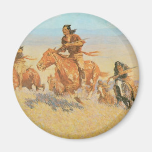 Die Buffalo-Läufer, das große Horn-Becken von Remi Magnet