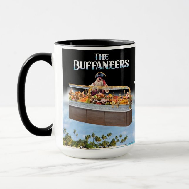"Die Buffaneers" für Rick the Poet Tasse (Links)