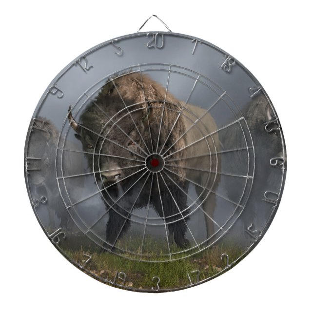 Die Büffel-Avantgarde Dartscheibe (vorne)