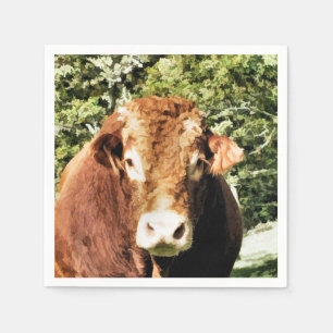 DIE BULL SERVIETTE