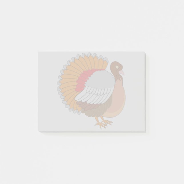 Die bunte Türkei Post-it Klebezettel (Vorderseite)