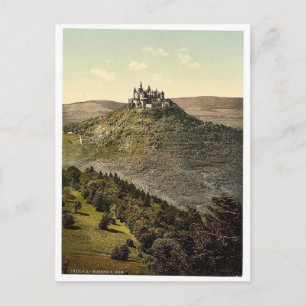 Die Burg Hohenzollern, Deutschland seltene Photoch Postkarte
