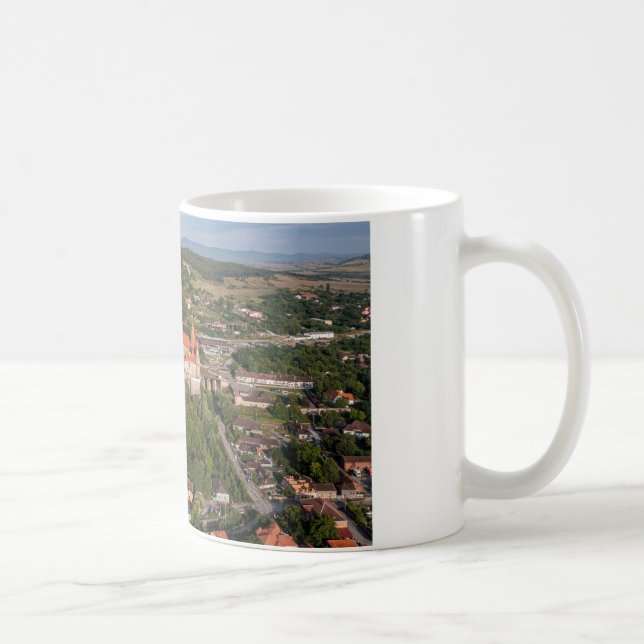 Die Burg Hunedoara in Rumänien Kaffeetasse (Rechts)