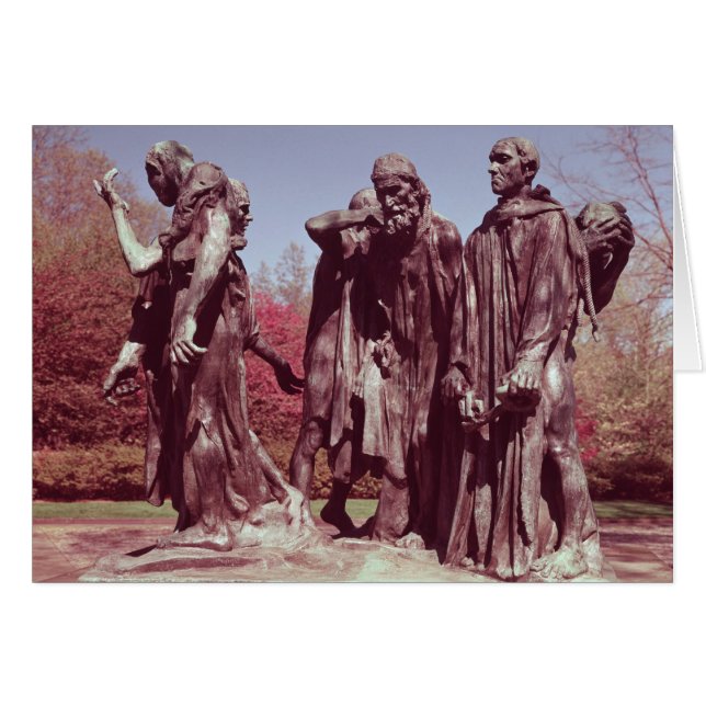 Die Burghers von Calais (Vorderseite (Horizontal))