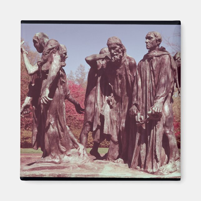 Die Burghers von Calais Magnet (Vorne)