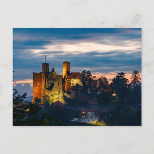 Die Burgruine Hanstein bei Witzenhausen Postkarte