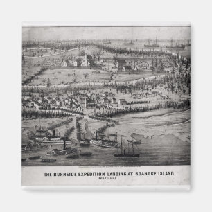 Die Burnside Expedition Magnet