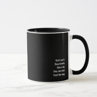 Die Büro Argumentstopper Tasse, Rightyausgabe Tasse