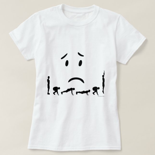 Die Burpee T-Shirt (Design vorne)