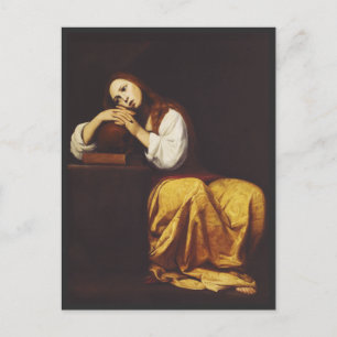 Die büßende Maria Magdalena von Giacomo Galli Postkarte