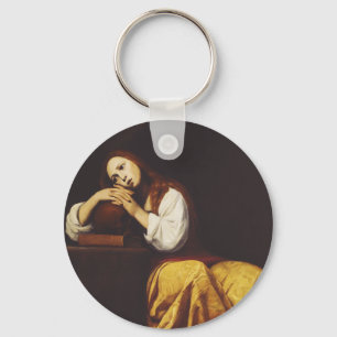 Die büßende Maria Magdalena von Giacomo Galli Schlüsselanhänger