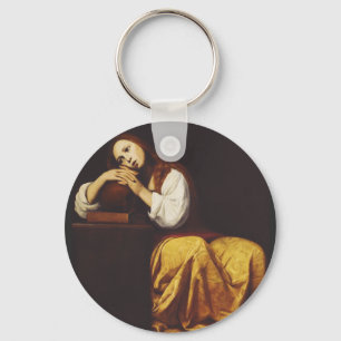 Die büßende Maria Magdalena von Giacomo Galli Schlüsselanhänger