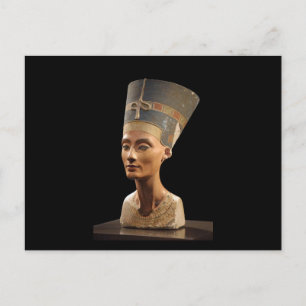 Die Büste der Königin Nefertiti Postkarte