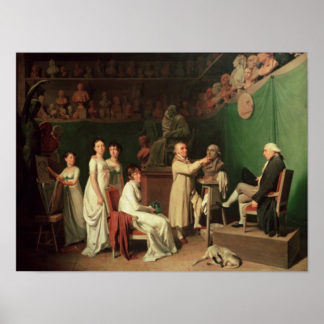 Die Büste von Pierre Marquis de Poster (Vorne)