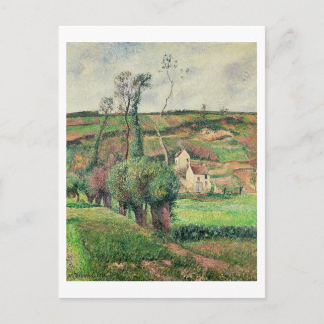 Die Cabbage-Pisten, Pontoise, 1882 Postkarte (Vorderseite)