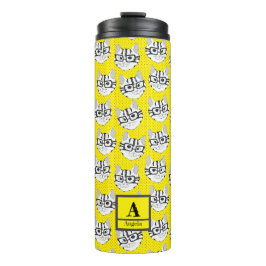Die Cadstudios Gelb Thermosbecher