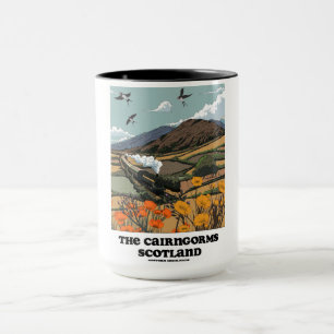 Die Cairngorms Schottland Tasse