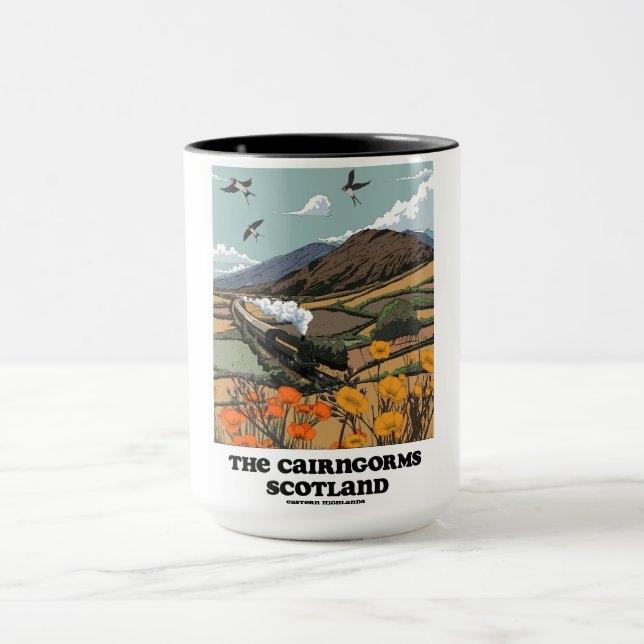 Die Cairngorms Schottland Tasse (Zentrum)