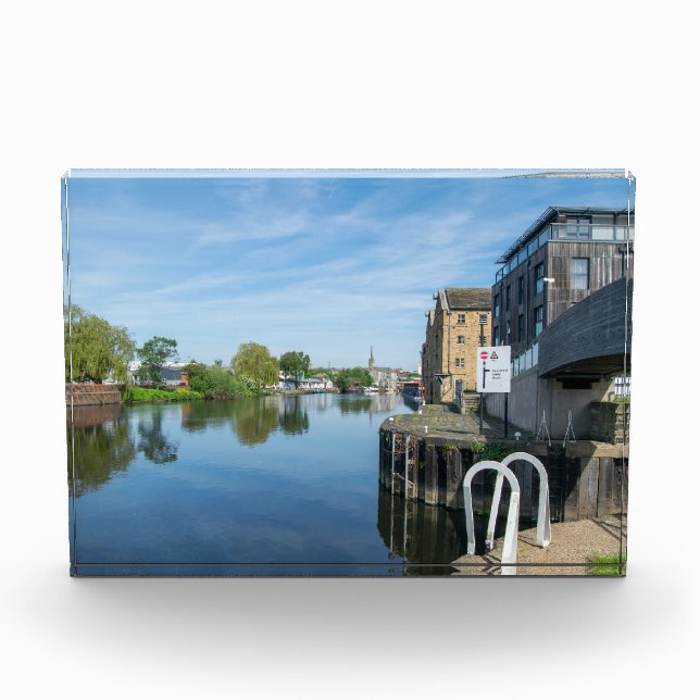 Die Calder & Hebble Navigation, Wakefield Fotoblock (Vorderseite)