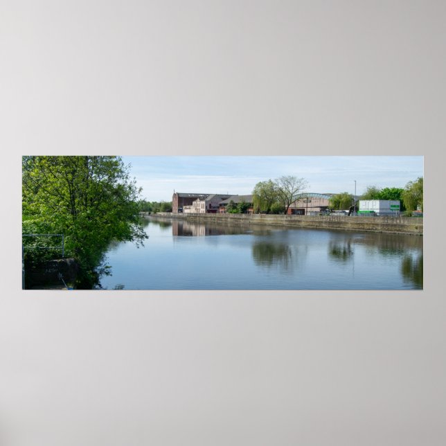 Die Calder & Hebble Navigation, Wakefield Poster (Vorne)