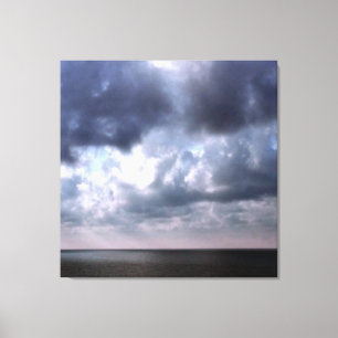 Die Canvas am Ende Leinwanddruck