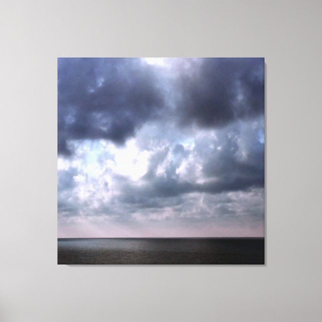 Die Canvas am Ende Leinwanddruck (Vorderseite)