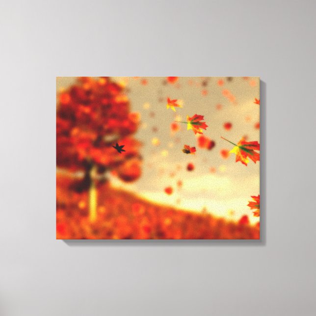 Die Canvas-Printwerbung im Oktober Leinwanddruck (Vorderseite)